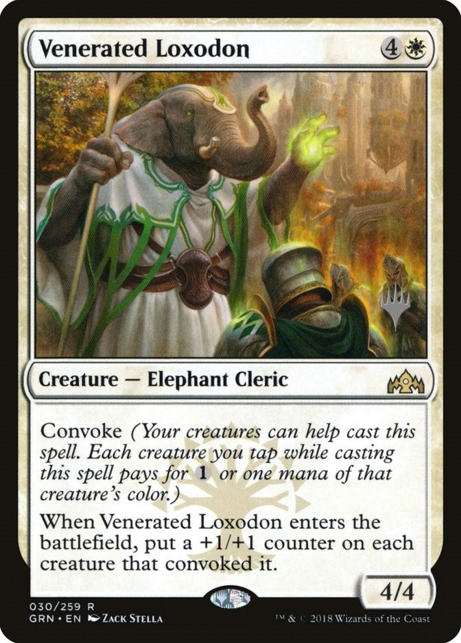 Image for Venerated Loxodon (Promo Pack: Theros Beyond Death) (30) - Magic: The Gathering