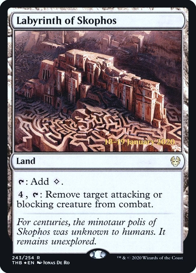 Image for Labyrinth of Skophos (Prerelease Cards) (243) - Magic: The Gathering