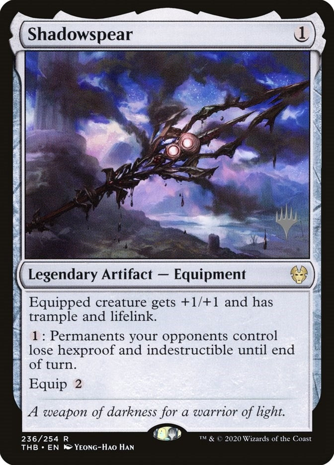 Image for Shadowspear (Promo Pack: Theros Beyond Death) (236) - Magic: The Gathering