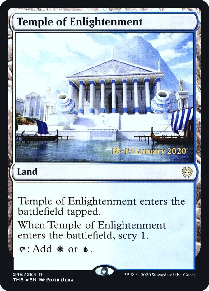 Image for Temple of Enlightenment (Prerelease Cards) (246) - Magic: The Gathering