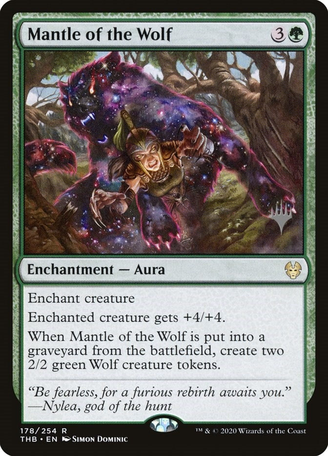 Image for Mantle of the Wolf (Promo Pack: Theros Beyond Death) (178) - Magic: The Gathering