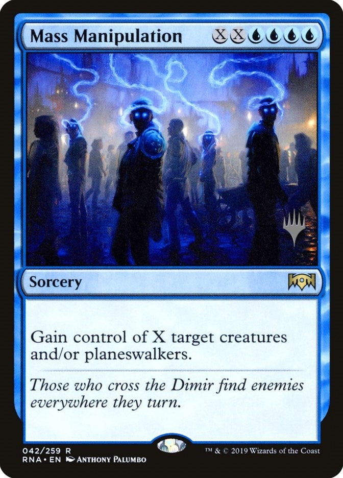 Image for Mass Manipulation (Promo Pack: Theros Beyond Death) (42) - Magic: The Gathering