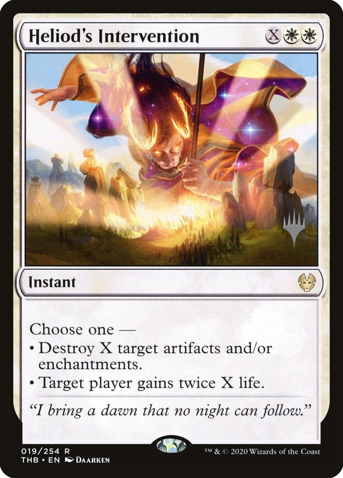 Image for Heliod's Intervention (Promo Pack: Theros Beyond Death) (19) - Magic: The Gathering