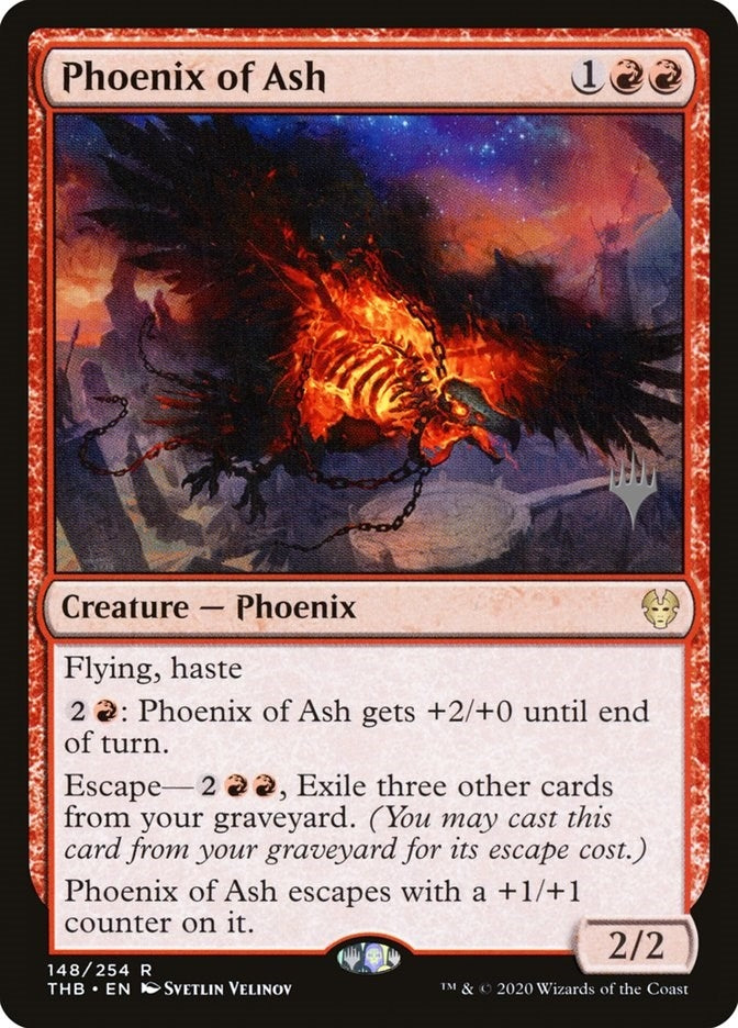 Image for Phoenix of Ash (Promo Pack: Theros Beyond Death) (148) - Magic: The Gathering