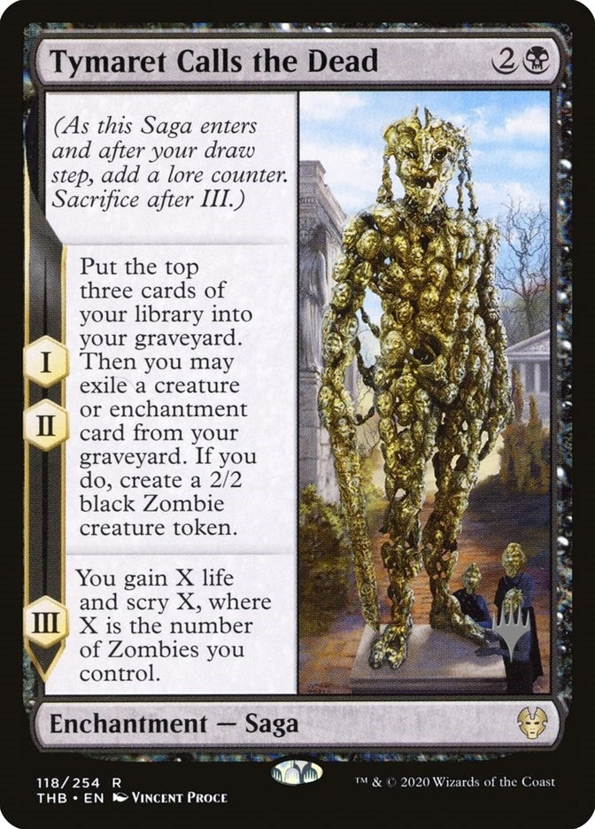 Image for Tymaret Calls the Dead (Promo Pack: Theros Beyond Death) (118) - Magic: The Gathering