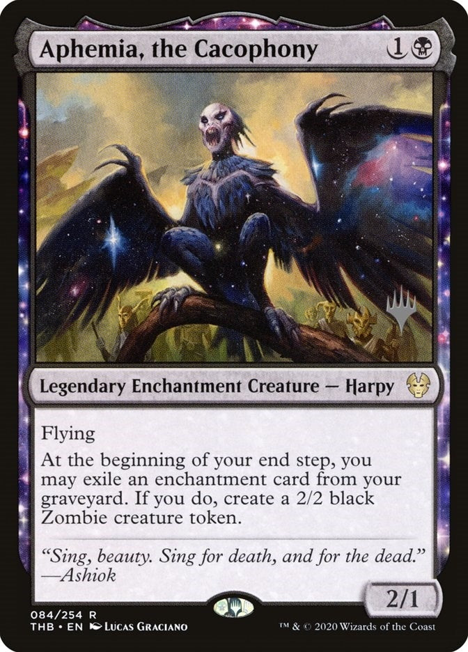Image for Aphemia, the Cacophony (Promo Pack: Theros Beyond Death) (84) - Magic: The Gathering