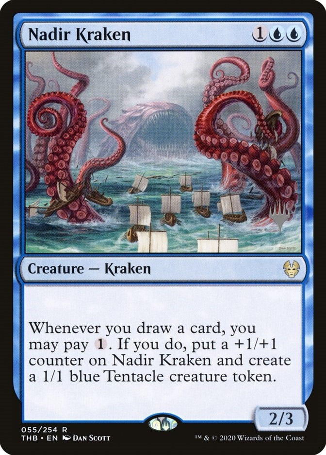 Image for Nadir Kraken (Promo Pack: Theros Beyond Death) (55) - Magic: The Gathering