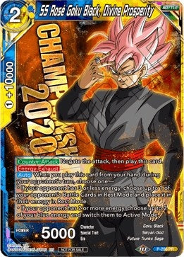 Image for SS Rose Goku Black, Divine Prosperity (Promotion Cards) (P-206) - Dragon Ball Super: Masters