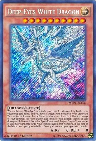 Image for Deep-Eyes White Dragon (The Dark Side of Dimensions Movie Pack: Secret Edition) (MVP1-ENS05) - YuGiOh