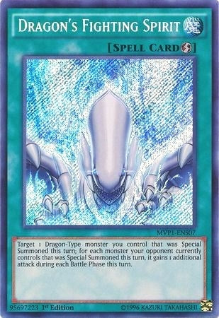 Image for Dragon's Fighting Spirit (The Dark Side of Dimensions Movie Pack: Secret Edition) (MVP1-ENS07) - YuGiOh