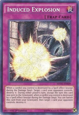 Image for Induced Explosion (The Dark Side of Dimensions Movie Pack: Secret Edition) (MVP1-ENS09) - YuGiOh