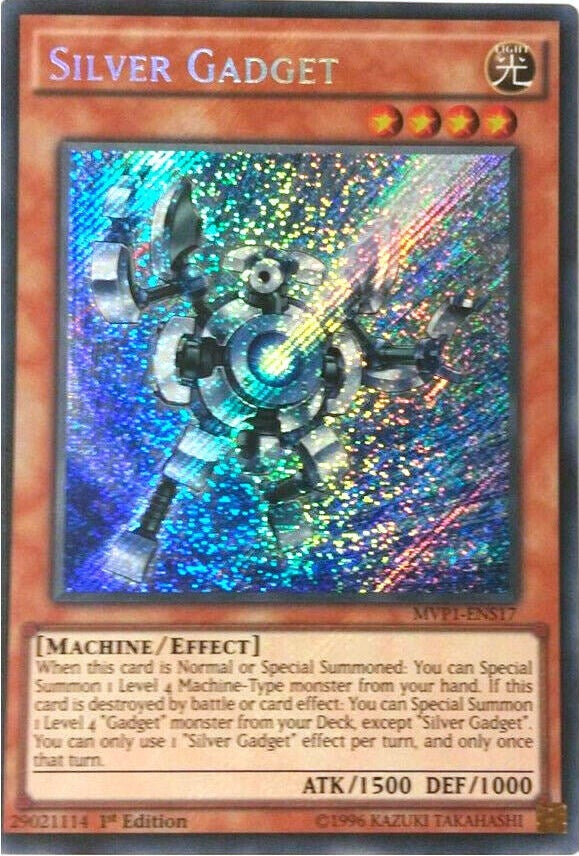 Image for Silver Gadget (The Dark Side of Dimensions Movie Pack: Secret Edition) (MVP1-ENS17) - YuGiOh