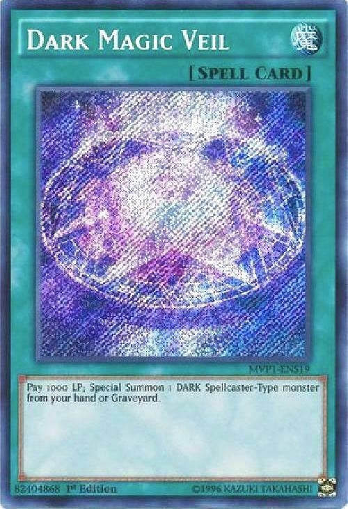 Image for Dark Magic Veil (The Dark Side of Dimensions Movie Pack: Secret Edition) (MVP1-ENS19) - YuGiOh