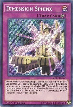 Image for Dimension Sphinx (The Dark Side of Dimensions Movie Pack: Secret Edition) (MVP1-ENS23) - YuGiOh