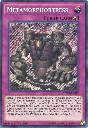 Image for Metamorphortress (The Dark Side of Dimensions Movie Pack: Secret Edition) (MVP1-ENS27) - YuGiOh