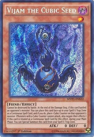 Image for Vijam the Cubic Seed (The Dark Side of Dimensions Movie Pack: Secret Edition) (MVP1-ENS32) - YuGiOh