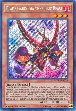 Image for Blade Garoodia the Cubic Beast (The Dark Side of Dimensions Movie Pack: Secret Edition) (MVP1-ENS34) - YuGiOh