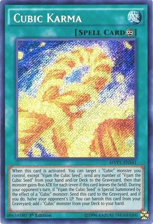 Image for Cubic Karma (The Dark Side of Dimensions Movie Pack: Secret Edition) (MVP1-ENS41) - YuGiOh