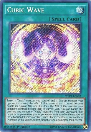 Image for Cubic Wave (The Dark Side of Dimensions Movie Pack: Secret Edition) (MVP1-ENS42) - YuGiOh