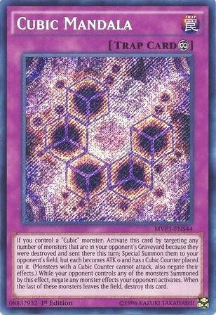 Image for Cubic Mandala (The Dark Side of Dimensions Movie Pack: Secret Edition) (MVP1-ENS44) - YuGiOh