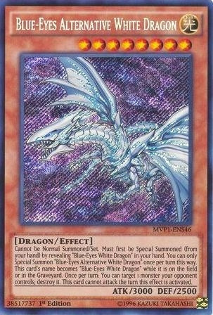 Image for Blue-Eyes Alternative White Dragon (The Dark Side of Dimensions Movie Pack: Secret Edition) (MVP1-ENS46) - YuGiOh
