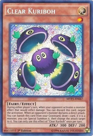 Image for Clear Kuriboh (The Dark Side of Dimensions Movie Pack: Secret Edition) (MVP1-ENS47) - YuGiOh