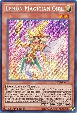 Image for Lemon Magician Girl (The Dark Side of Dimensions Movie Pack: Secret Edition) (MVP1-ENS51) - YuGiOh