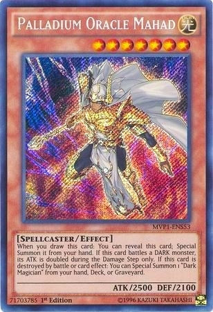 Image for Palladium Oracle Mahad (The Dark Side of Dimensions Movie Pack: Secret Edition) (MVP1-ENS53) - YuGiOh