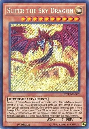Image for Slifer the Sky Dragon (The Dark Side of Dimensions Movie Pack: Secret Edition) (MVP1-ENS57) - YuGiOh
