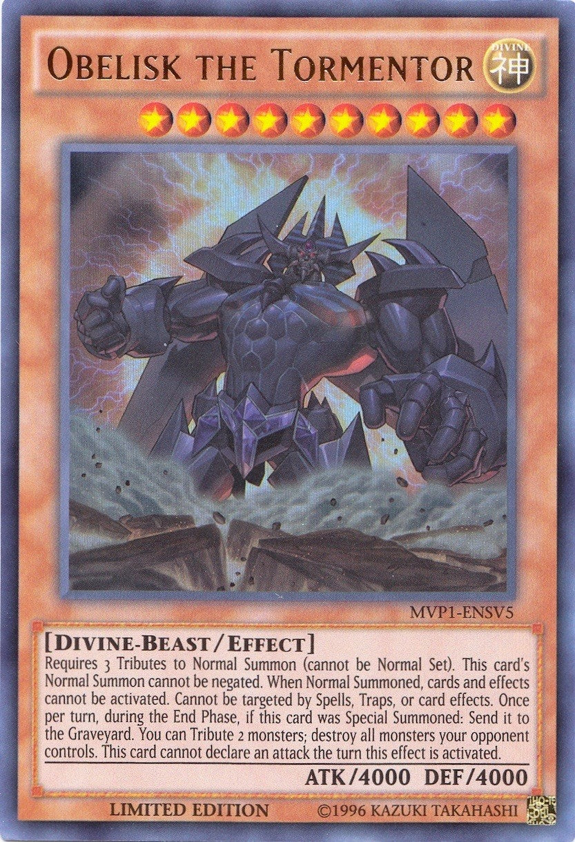 Image for Obelisk the Tormentor (The Dark Side of Dimensions Movie Pack: Secret Edition) (MVP1-ENSV5) - YuGiOh