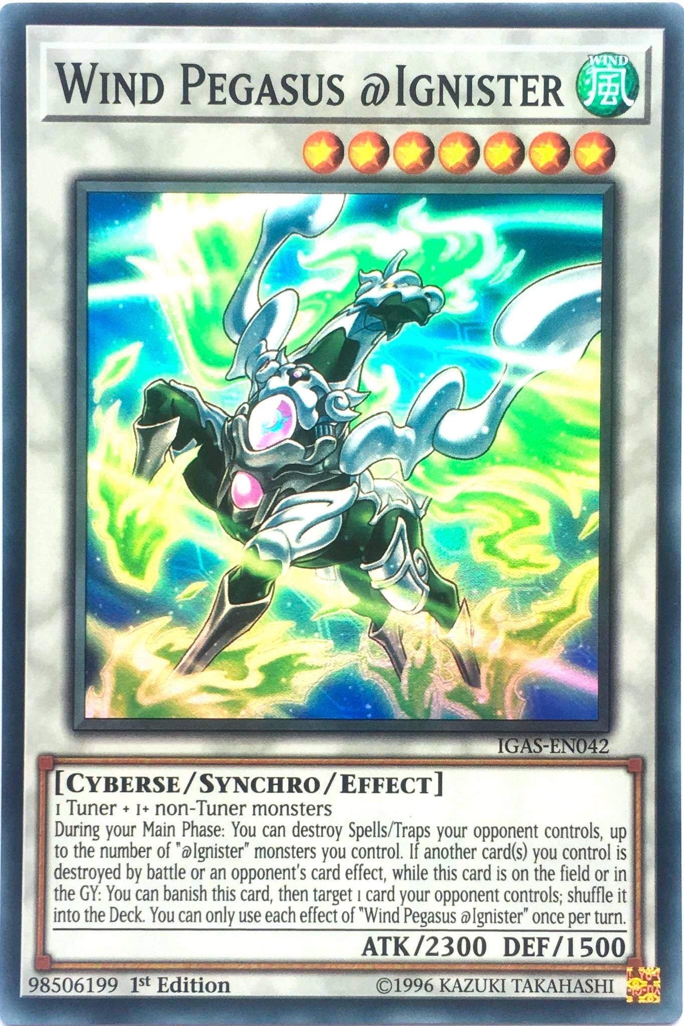 Image for Wind Pegasus @Ignister (Ignition Assault) (IGAS-EN042) - YuGiOh