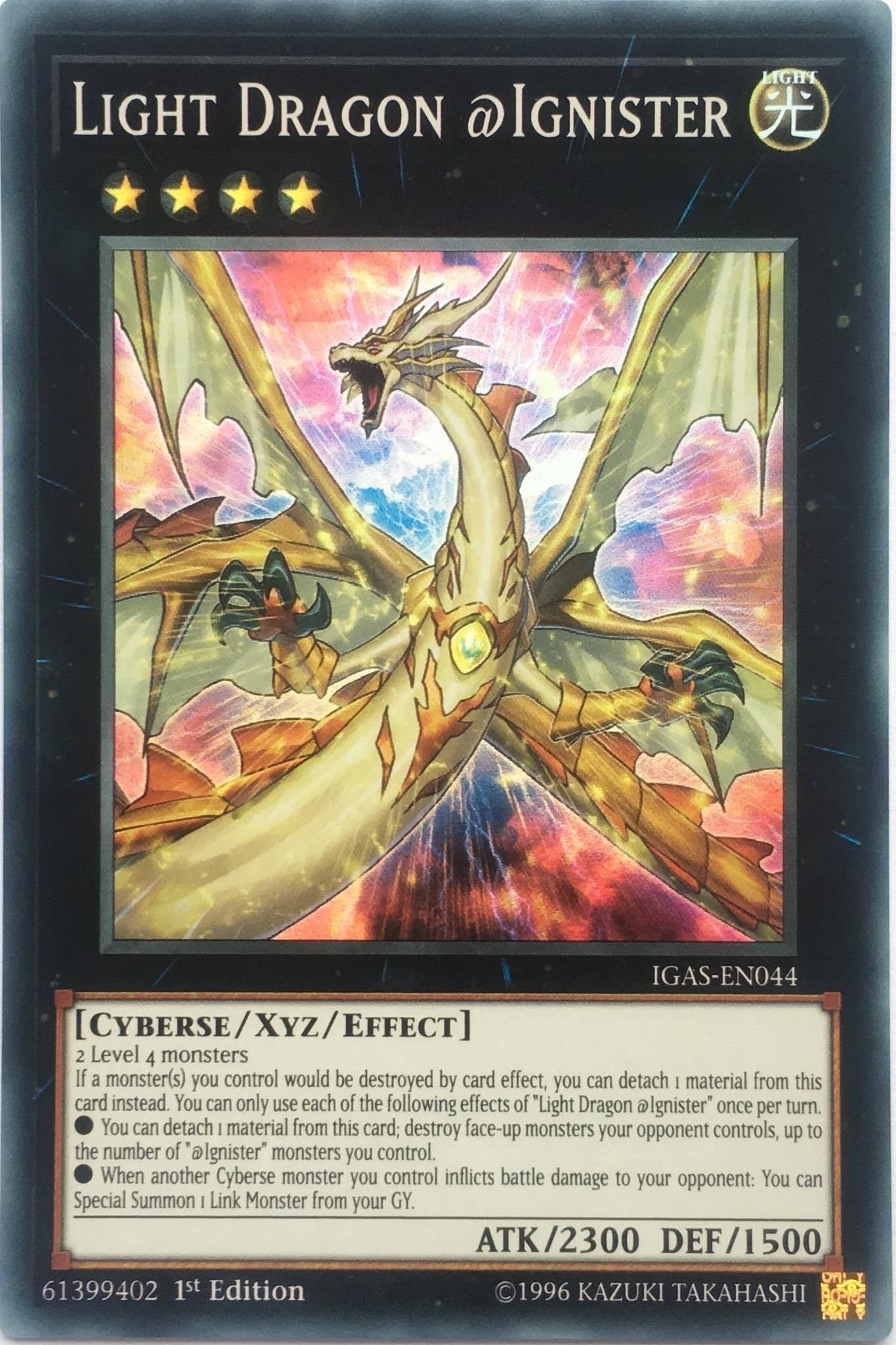 Image for Light Dragon @Ignister (Ignition Assault) (IGAS-EN044) - YuGiOh