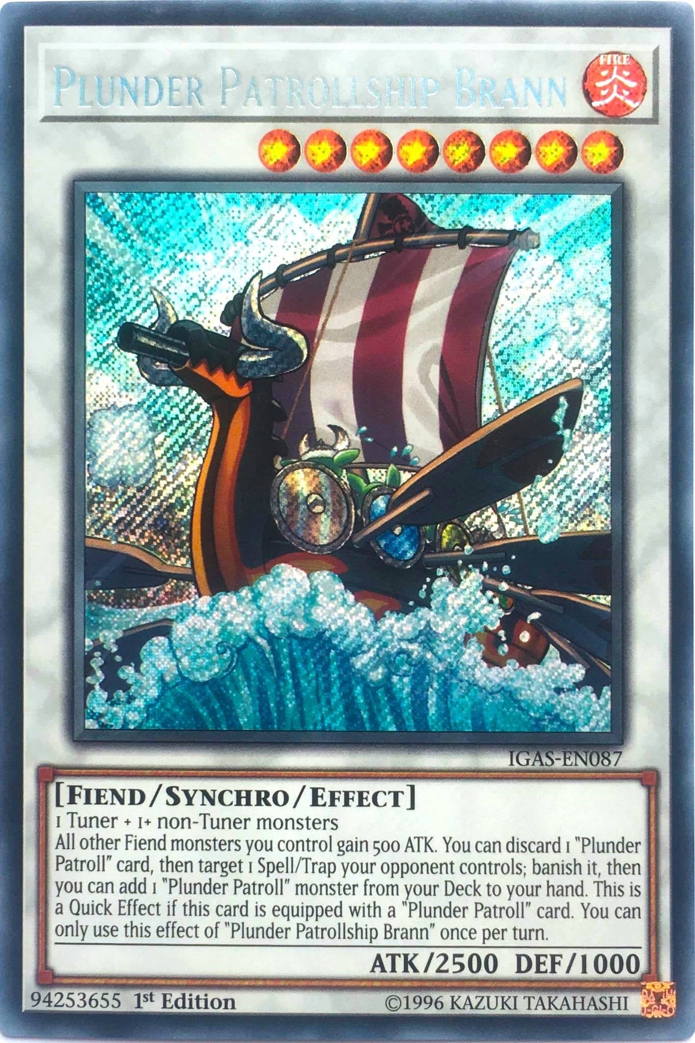 Image for Plunder Patrollship Brann (Ignition Assault) (IGAS-EN087) - YuGiOh