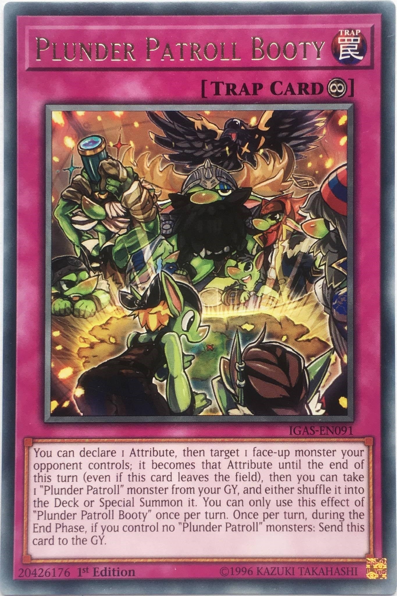 Image for Plunder Patroll Booty (Ignition Assault) (IGAS-EN091) - YuGiOh