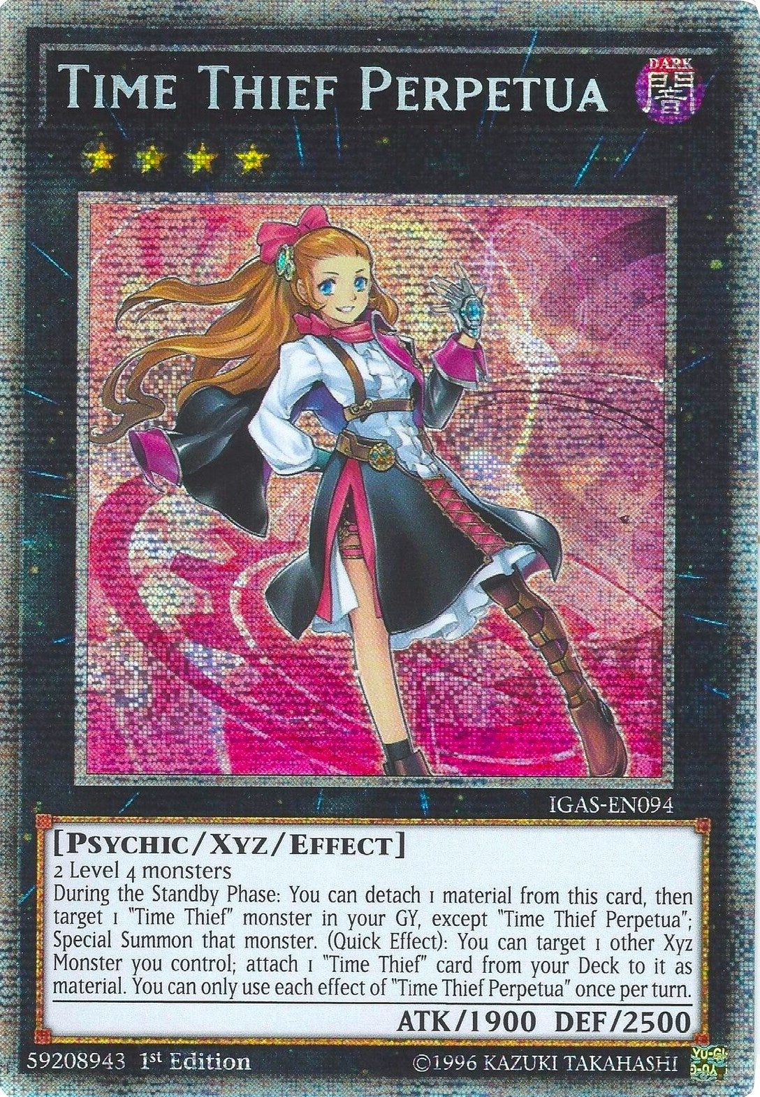 Image for Time Thief Perpetua (Starlight Rare) (Ignition Assault) (IGAS-EN094) - YuGiOh