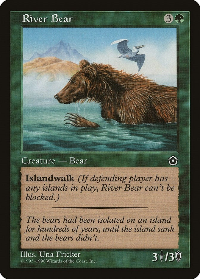 Image for River Bear (Portal Second Age) - Magic: The Gathering