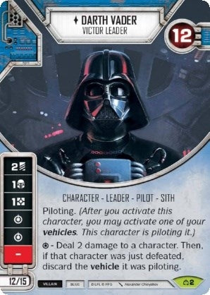 Image for Darth Vader - Victor Leader (Covert Missions) (2) - Star Wars: Destiny