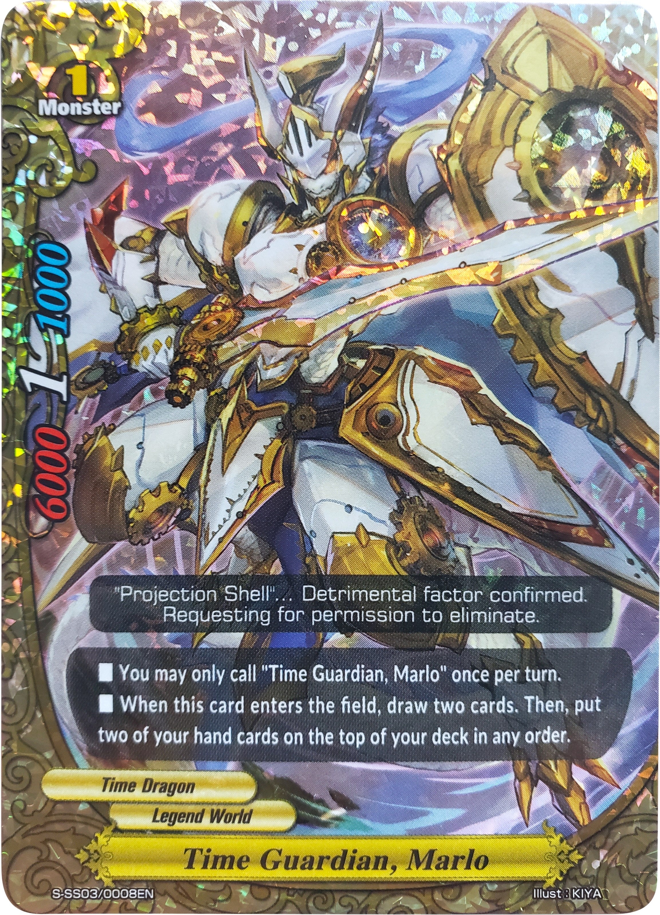 Image for Time Guardian, Marlo (RR Foil) (S-SS03: The End Zero) (S-SS03/0008EN) - Future Card BuddyFight