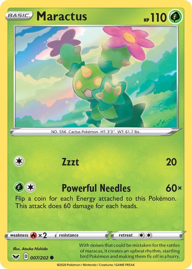 Image for Maractus (SWSH01: Sword & Shield Base Set) (007/202) - Pokemon