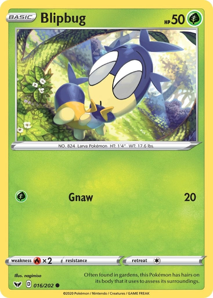 Image for Blipbug (016) (SWSH01: Sword & Shield Base Set) (016/202) - Pokemon