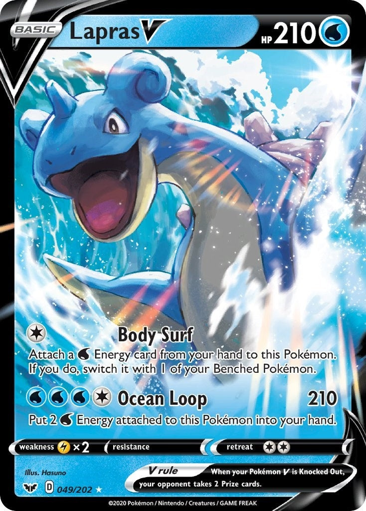 Image for Lapras V (SWSH01: Sword & Shield Base Set) (049/202) - Pokemon