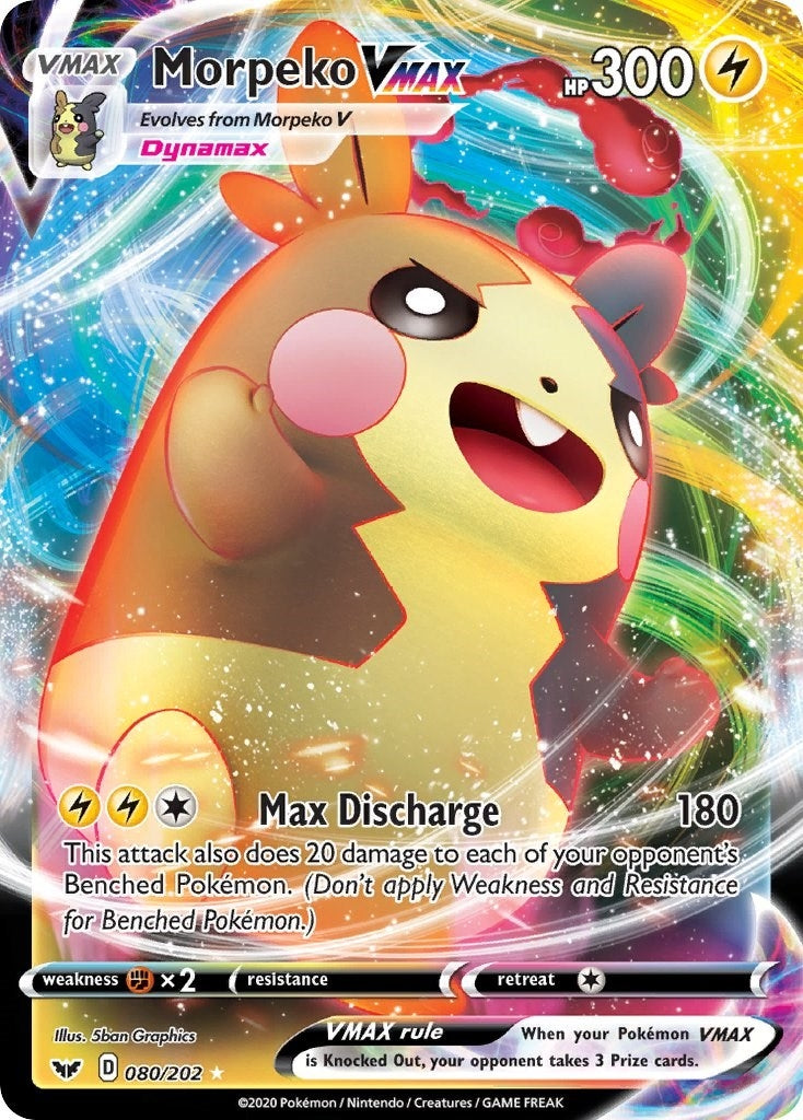 Image for Morpeko VMAX (SWSH01: Sword & Shield Base Set) (080/202) - Pokemon