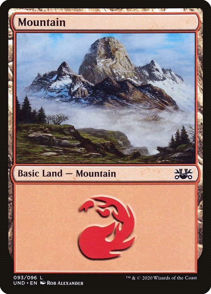 Image for Mountain (Unsanctioned) (93) - Magic: The Gathering