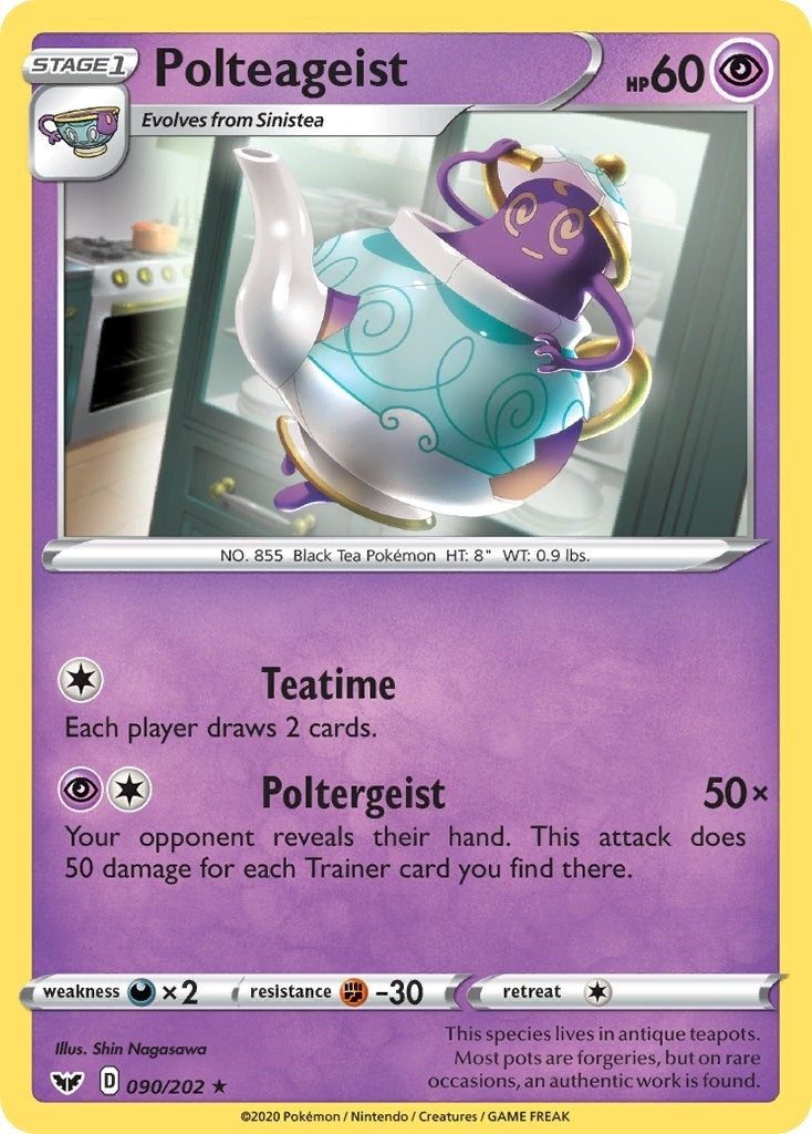 Image for Polteageist (SWSH01: Sword & Shield Base Set) (090/202) - Pokemon