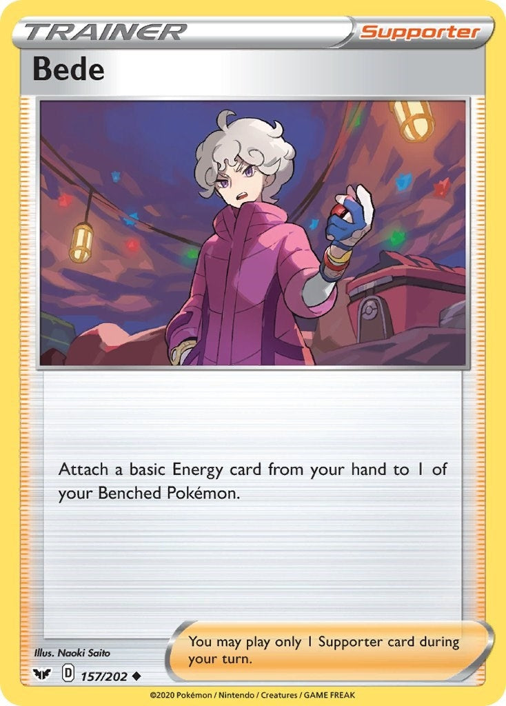 Image for Bede (SWSH01: Sword & Shield Base Set) (157/202) - Pokemon