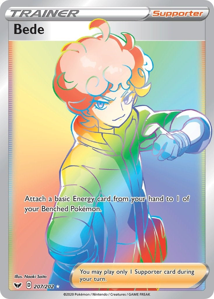 Image for Bede (Secret) (SWSH01: Sword & Shield Base Set) (207/202) - Pokemon