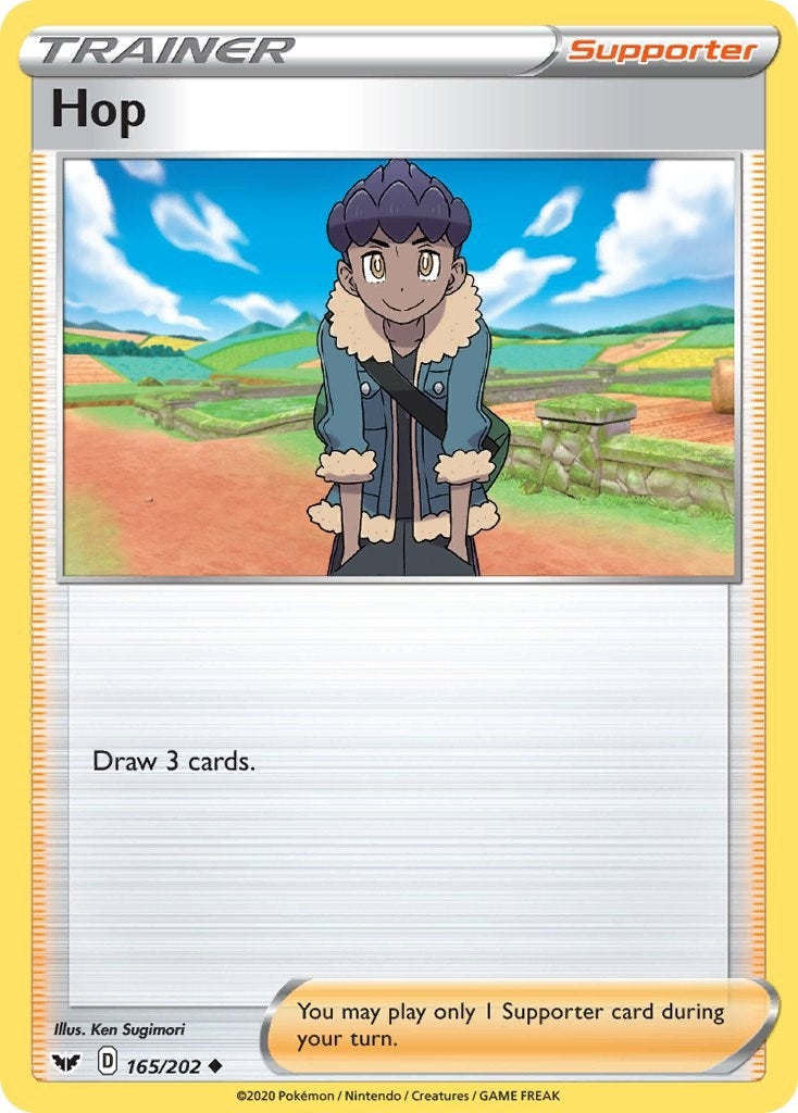 Image for Hop (SWSH01: Sword & Shield Base Set) (165/202) - Pokemon