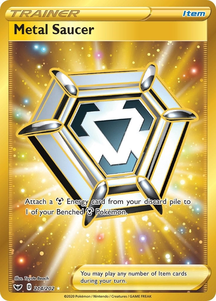 Image for Metal Saucer (Secret) (SWSH01: Sword & Shield Base Set) (214/202) - Pokemon