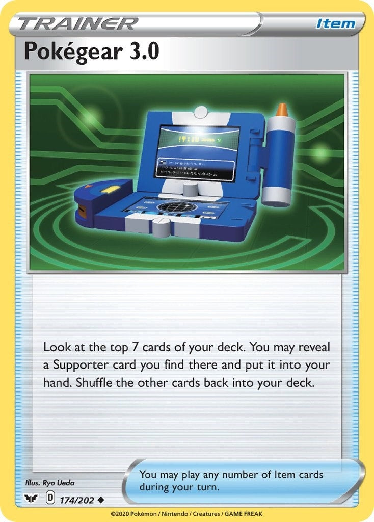 Image for Pokegear 3.0 (SWSH01: Sword & Shield Base Set) (174/202) - Pokemon