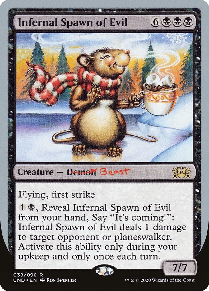 Image for Infernal Spawn of Evil (Unsanctioned) (38) - Magic: The Gathering